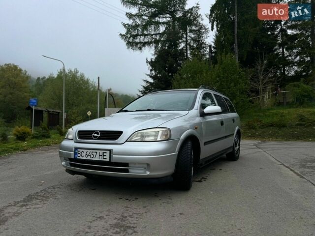 Сірий Опель Астра, об'ємом двигуна 2 л та пробігом 303 тис. км за 2500 $, фото 1 на Automoto.ua