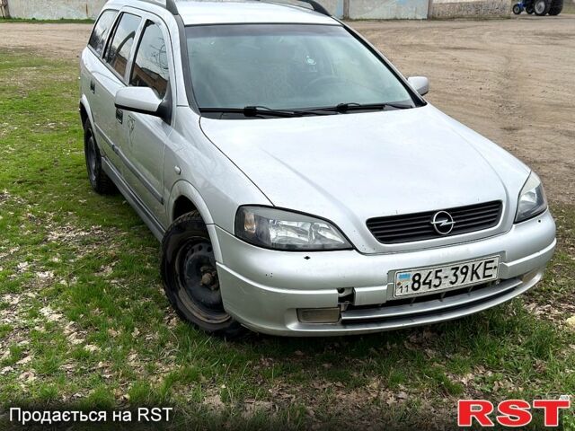 Серый Опель Астра, объемом двигателя 1.6 л и пробегом 500 тыс. км за 2200 $, фото 1 на Automoto.ua