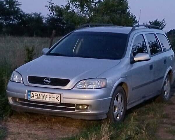 Серый Опель Астра, объемом двигателя 1.6 л и пробегом 190 тыс. км за 3500 $, фото 1 на Automoto.ua
