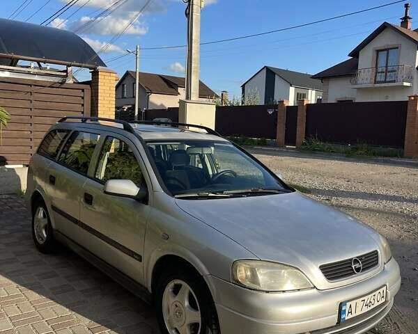 Серый Опель Астра, объемом двигателя 2 л и пробегом 283 тыс. км за 3100 $, фото 1 на Automoto.ua