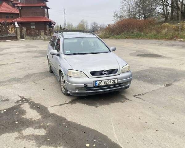 Сірий Опель Астра, об'ємом двигуна 1.8 л та пробігом 485 тис. км за 1600 $, фото 1 на Automoto.ua