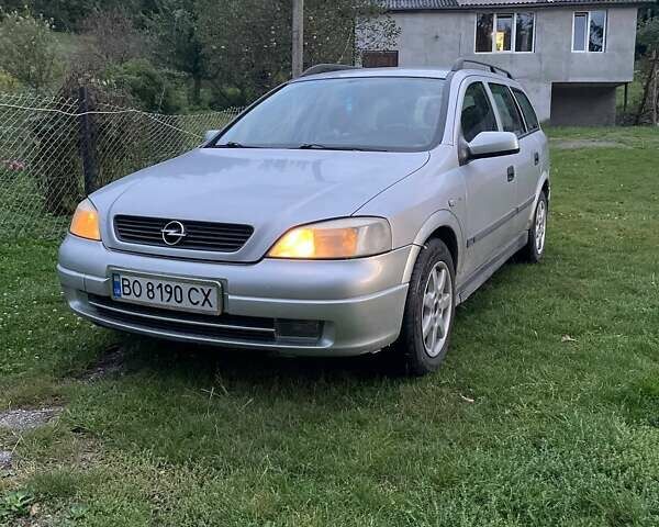 Серый Опель Астра, объемом двигателя 2 л и пробегом 268 тыс. км за 2500 $, фото 1 на Automoto.ua