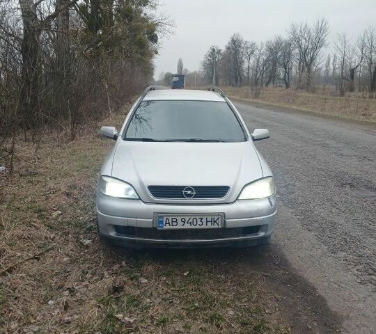 Сірий Опель Астра, об'ємом двигуна 2 л та пробігом 350 тис. км за 2100 $, фото 1 на Automoto.ua