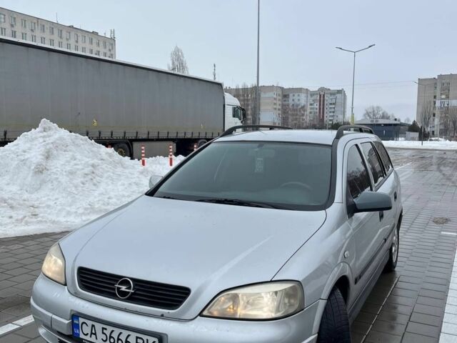 Сірий Опель Астра, об'ємом двигуна 2 л та пробігом 370 тис. км за 3000 $, фото 1 на Automoto.ua