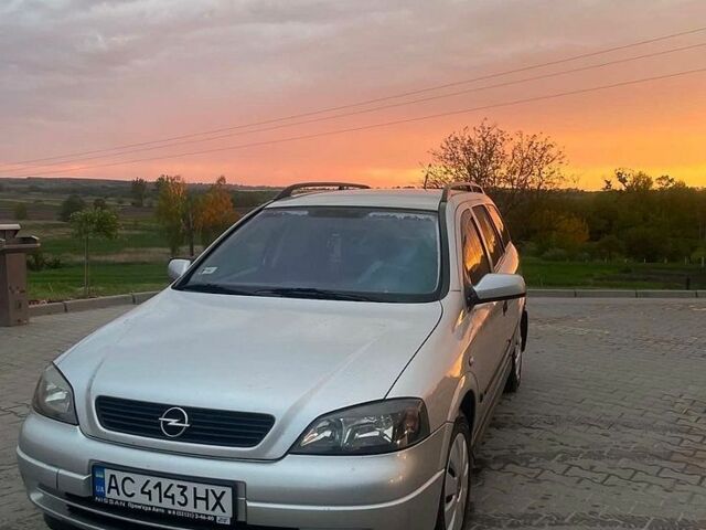 Серый Опель Астра, объемом двигателя 2 л и пробегом 460 тыс. км за 3100 $, фото 1 на Automoto.ua