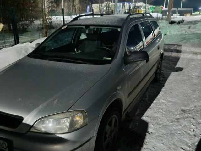 Серый Опель Астра, объемом двигателя 1.6 л и пробегом 256 тыс. км за 3200 $, фото 1 на Automoto.ua