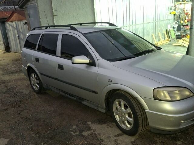 Сірий Опель Астра, об'ємом двигуна 2 л та пробігом 375 тис. км за 3500 $, фото 1 на Automoto.ua