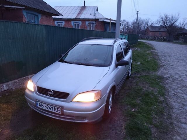 Серый Опель Астра, объемом двигателя 2 л и пробегом 350 тыс. км за 3000 $, фото 1 на Automoto.ua