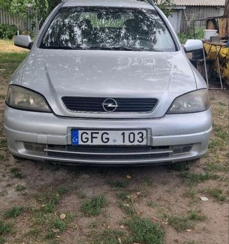 Серый Опель Астра, объемом двигателя 1.7 л и пробегом 250 тыс. км за 1500 $, фото 1 на Automoto.ua