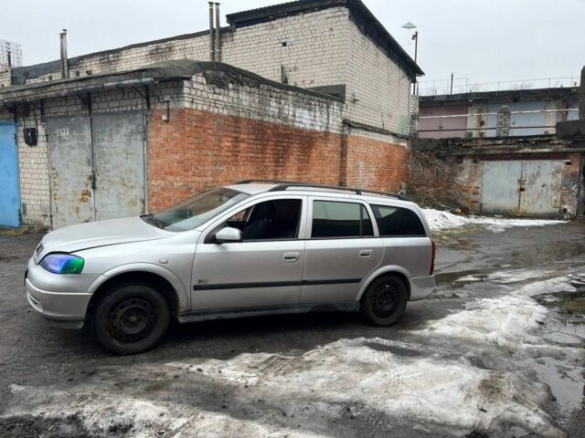 Сірий Опель Астра, об'ємом двигуна 2.2 л та пробігом 216 тис. км за 2500 $, фото 1 на Automoto.ua