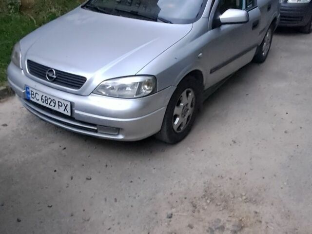 Серый Опель Астра, объемом двигателя 2 л и пробегом 366 тыс. км за 2499 $, фото 1 на Automoto.ua