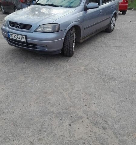 Серый Опель Астра, объемом двигателя 1.69 л и пробегом 420 тыс. км за 3200 $, фото 1 на Automoto.ua