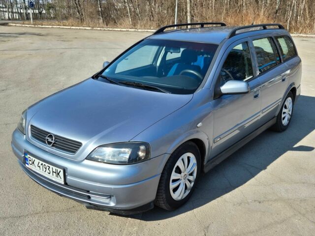 Серый Опель Астра, объемом двигателя 2 л и пробегом 334 тыс. км за 3450 $, фото 1 на Automoto.ua