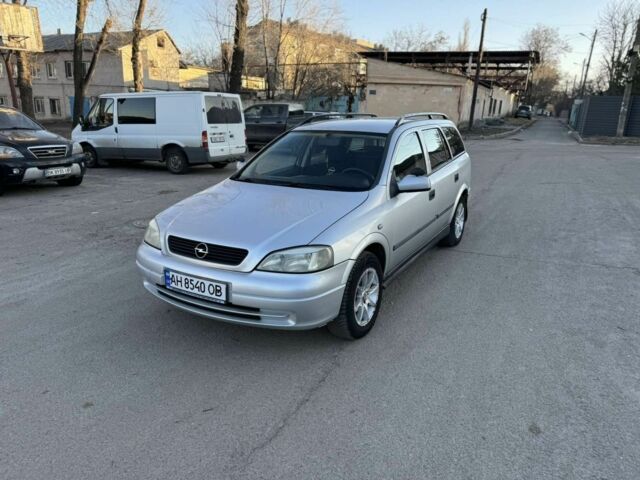 Серый Опель Астра, объемом двигателя 1.6 л и пробегом 260 тыс. км за 2600 $, фото 1 на Automoto.ua