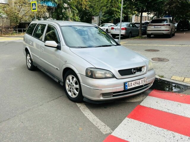 Серый Опель Астра, объемом двигателя 2 л и пробегом 301 тыс. км за 2799 $, фото 1 на Automoto.ua