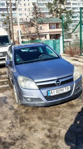 Серый Опель Астра, объемом двигателя 1.6 л и пробегом 183 тыс. км за 4200 $, фото 1 на Automoto.ua