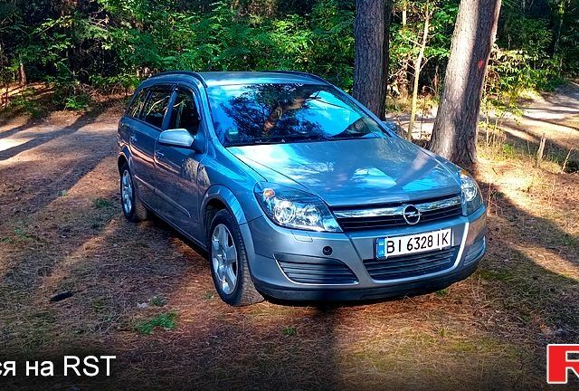 Серый Опель Астра, объемом двигателя 1.6 л и пробегом 186 тыс. км за 6000 $, фото 1 на Automoto.ua