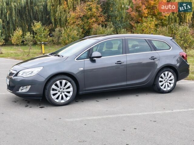 Сірий Опель Астра, об'ємом двигуна 1.4 л та пробігом 228 тис. км за 6850 $, фото 1 на Automoto.ua