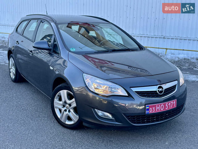 Сірий Опель Астра, об'ємом двигуна 1.6 л та пробігом 222 тис. км за 5777 $, фото 1 на Automoto.ua