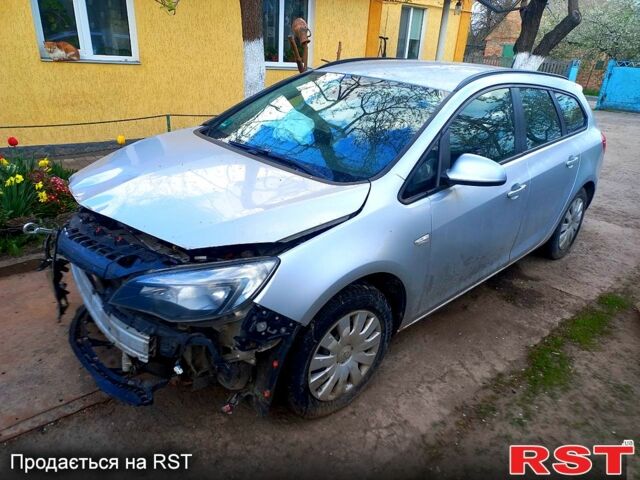 Сірий Опель Астра, об'ємом двигуна 1.7 л та пробігом 270 тис. км за 3850 $, фото 1 на Automoto.ua