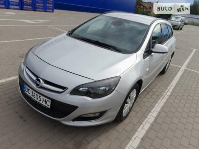 Серый Опель Астра, объемом двигателя 1.7 л и пробегом 253 тыс. км за 7500 $, фото 1 на Automoto.ua