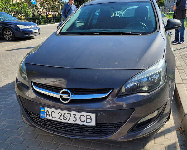 Сірий Опель Астра, об'ємом двигуна 1.7 л та пробігом 250 тис. км за 10000 $, фото 1 на Automoto.ua