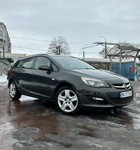 Сірий Опель Астра, об'ємом двигуна 1.4 л та пробігом 197 тис. км за 6800 $, фото 1 на Automoto.ua