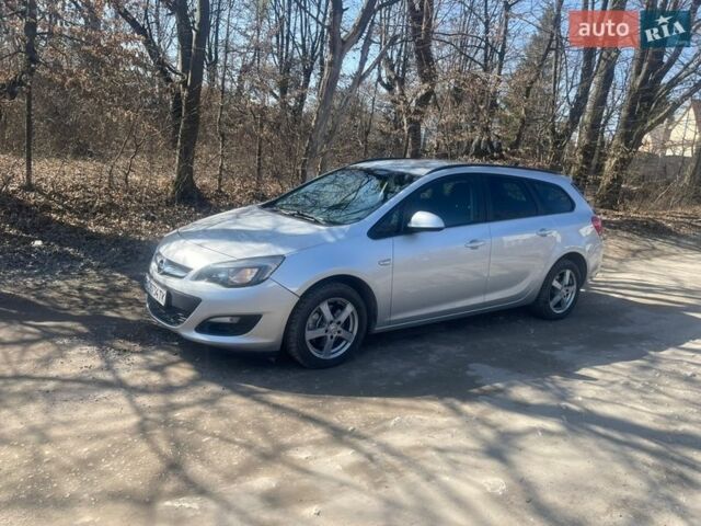 Серый Опель Астра, объемом двигателя 1.7 л и пробегом 240 тыс. км за 5300 $, фото 1 на Automoto.ua