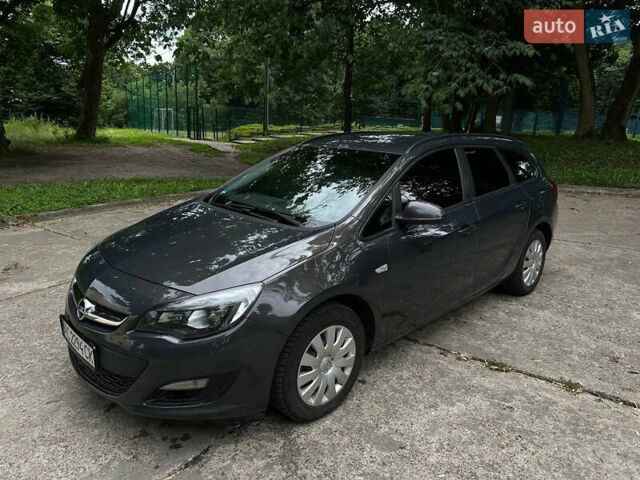 Серый Опель Астра, объемом двигателя 1.6 л и пробегом 220 тыс. км за 8600 $, фото 1 на Automoto.ua