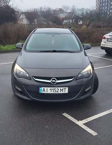 Серый Опель Астра, объемом двигателя 1.6 л и пробегом 230 тыс. км за 8200 $, фото 1 на Automoto.ua