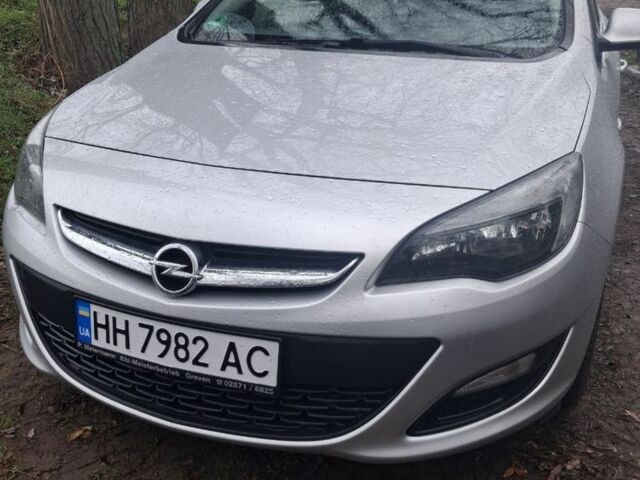 Серый Опель Астра, объемом двигателя 1.6 л и пробегом 240 тыс. км за 7000 $, фото 1 на Automoto.ua