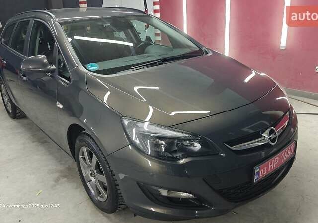 Сірий Опель Астра, об'ємом двигуна 1.6 л та пробігом 182 тис. км за 8999 $, фото 1 на Automoto.ua