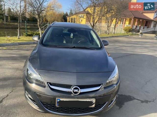 Серый Опель Астра, объемом двигателя 1.6 л и пробегом 166 тыс. км за 7200 $, фото 1 на Automoto.ua