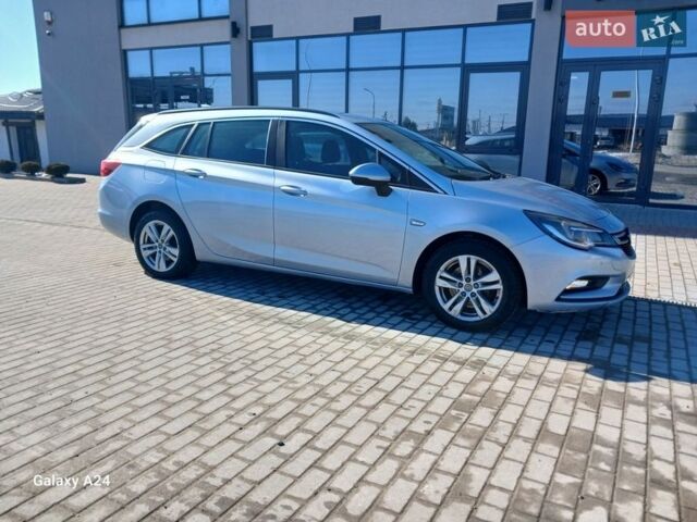 Серый Опель Астра, объемом двигателя 1.6 л и пробегом 216 тыс. км за 8550 $, фото 1 на Automoto.ua