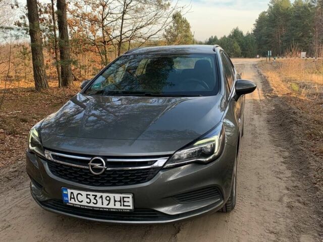 Сірий Опель Астра, об'ємом двигуна 1.6 л та пробігом 233 тис. км за 10699 $, фото 1 на Automoto.ua