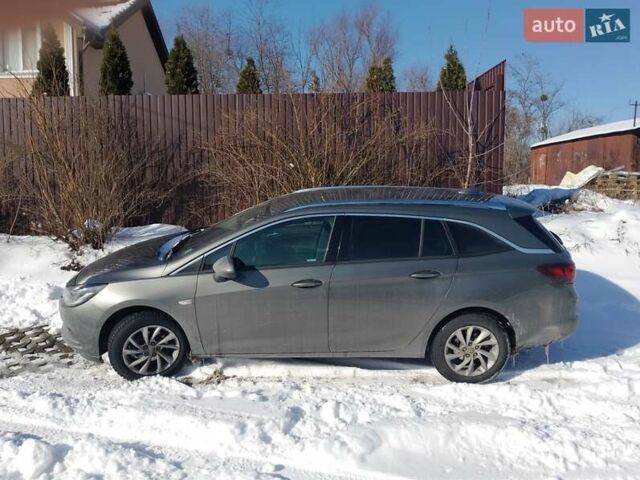 Серый Опель Астра, объемом двигателя 1.6 л и пробегом 252 тыс. км за 11316 $, фото 1 на Automoto.ua