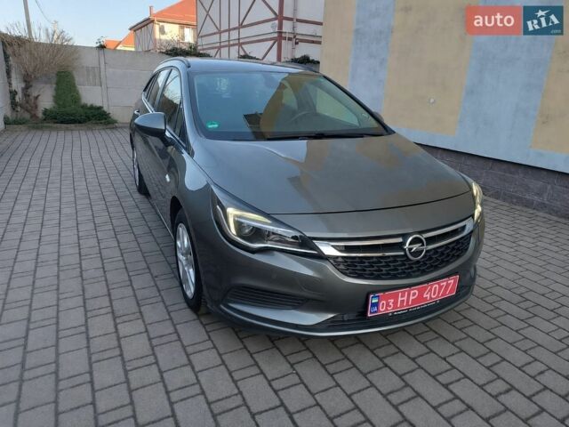 Сірий Опель Астра, об'ємом двигуна 1.6 л та пробігом 156 тис. км за 10600 $, фото 1 на Automoto.ua
