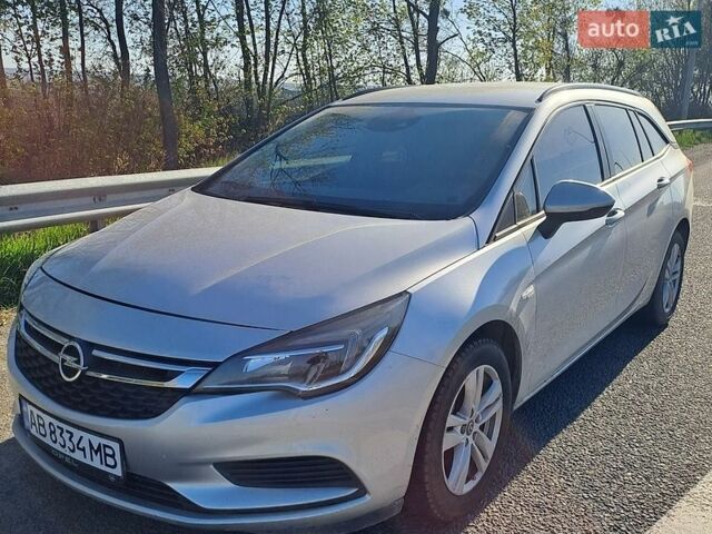 Серый Опель Астра, объемом двигателя 1.6 л и пробегом 105 тыс. км за 9500 $, фото 1 на Automoto.ua