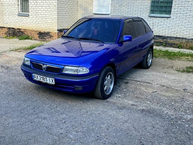Синій Опель Астра, об'ємом двигуна 2 л та пробігом 400 тис. км за 2350 $, фото 1 на Automoto.ua