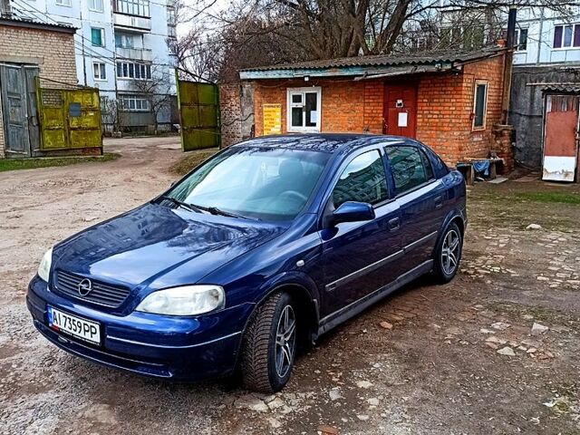 Синій Опель Астра, об'ємом двигуна 1.6 л та пробігом 280 тис. км за 3200 $, фото 1 на Automoto.ua