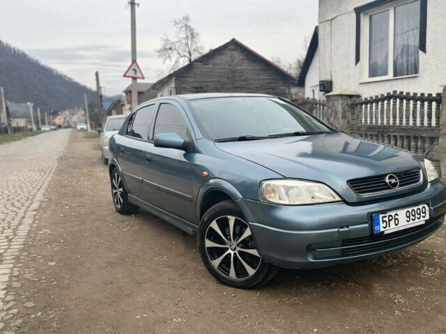 Синій Опель Астра, об'ємом двигуна 6 л та пробігом 225 тис. км за 1550 $, фото 1 на Automoto.ua
