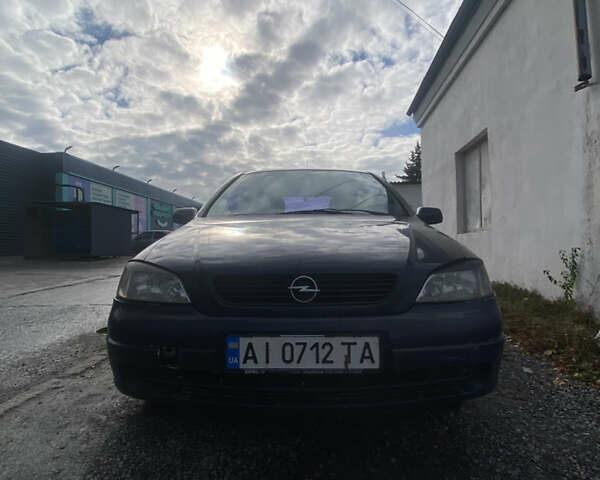 Синій Опель Астра, об'ємом двигуна 1.2 л та пробігом 457 тис. км за 1700 $, фото 1 на Automoto.ua