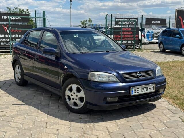 Синій Опель Астра, об'ємом двигуна 2 л та пробігом 335 тис. км за 3004 $, фото 1 на Automoto.ua