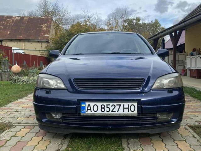 Синій Опель Астра, об'ємом двигуна 1.8 л та пробігом 330 тис. км за 2600 $, фото 1 на Automoto.ua