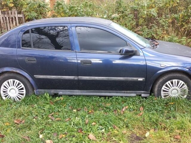 Синий Опель Астра, объемом двигателя 0 л и пробегом 250 тыс. км за 650 $, фото 1 на Automoto.ua