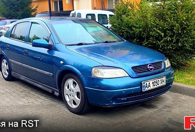 Синій Опель Астра, об'ємом двигуна 1.6 л та пробігом 250 тис. км за 2700 $, фото 1 на Automoto.ua