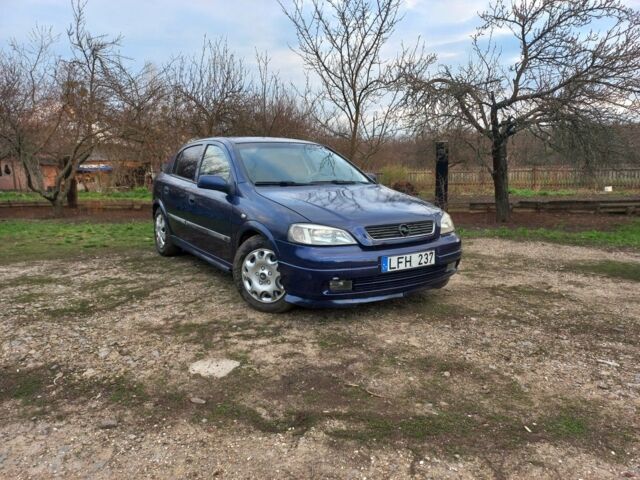 Синий Опель Астра, объемом двигателя 0 л и пробегом 313 тыс. км за 1600 $, фото 1 на Automoto.ua