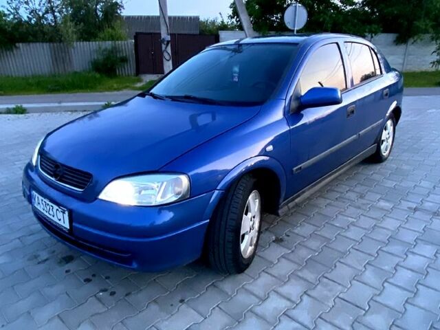 Синій Опель Астра, об'ємом двигуна 1.7 л та пробігом 348 тис. км за 3500 $, фото 1 на Automoto.ua