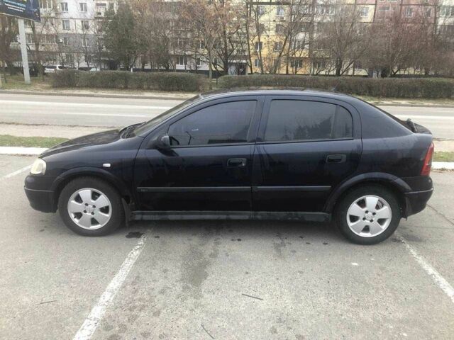 Синий Опель Астра, объемом двигателя 1.7 л и пробегом 234 тыс. км за 2500 $, фото 1 на Automoto.ua