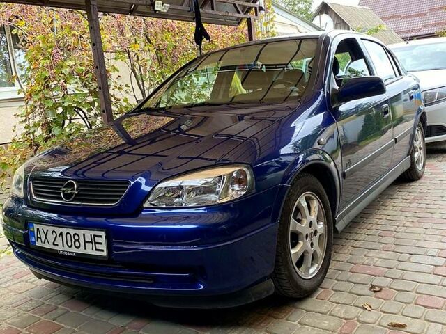 Синий Опель Астра, объемом двигателя 1.6 л и пробегом 0 тыс. км за 3500 $, фото 1 на Automoto.ua